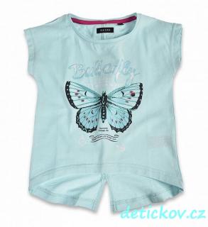 dětské tričko BS ,,Butterfly ,, tyrkysové