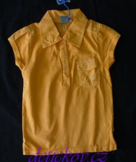 dívčí polo oranžové