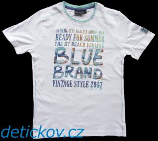 juniorské tričko BS ,,Blue Brand,,bílé