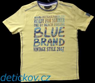 juniorské tričko BS ,,Blue Brand,,žluté