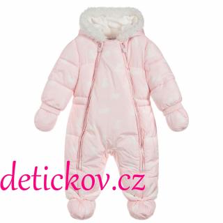 Mayoral baby kombinézka růžová ,, Medvídci,,