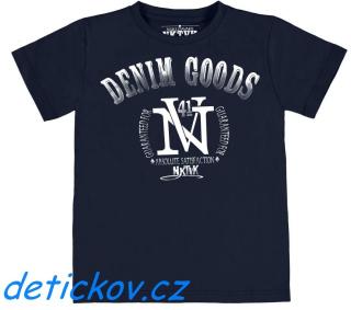 Mayoral juniorské tričko ,,Goods denim ,, tmavě modré
