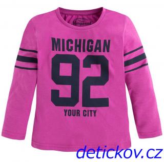 Mayoral mini boy fialové triko ,,Michigan,,