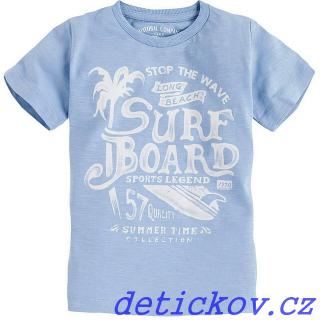 Mayoral mini boy tričko světle modré ,, Surf board,,