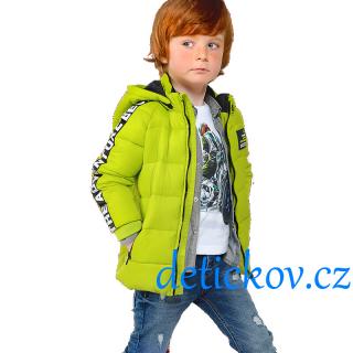 Mayoral mini boy zimní kabátek- bunda zelená