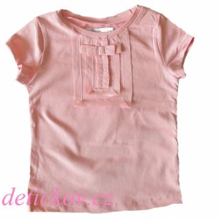 Mayoral mini girl růžové tričko s mašličkou