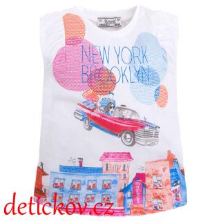 Mayoral mini girl tričko ,Brooklyn ,, červené b.46