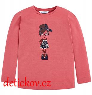 Mayoral mini girl triko ,,Holka,, růžové
