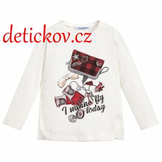 Mayoral mini girl triko ,,Poklad v červené kabelce,, b. 023