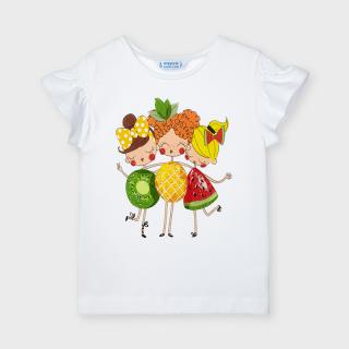 Mayoral mini girl triko s krátkým rukávem b. 025