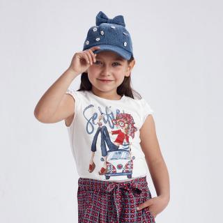 Mayoral mini girl triko s krátkým rukávem b. 074
