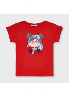 Mayoral mini girl triko s krátkým rukávem b. 78