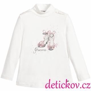 Mayoral mini girl triko se stojáčkem ,,Princess růžové ,, b.034