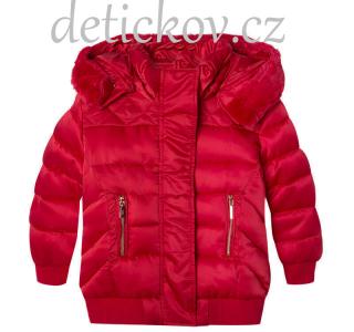 Mayoral mini girl zimní bunda do pasu - bomber červená