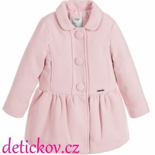 Mayoral mini girl zimní flaušový kabát růžový