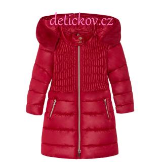 Mayoral mini girl zimní kabát červený