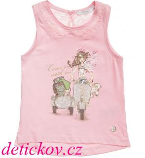 Mayoral mini top ,, Come with me,, růžový