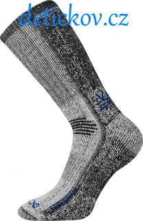 Ponožky z merino vlny pro extremní teploty modré