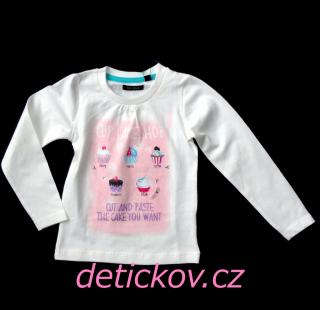 smetanové dívčí tričko ,,Cupcake ,,