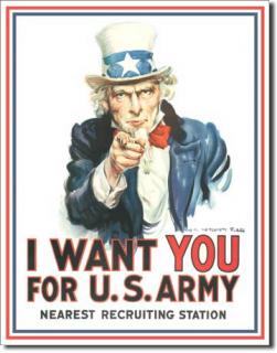 cedule Uncle Sam I Want You