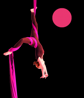 Akrobatická šála EXTRA | růžová | 3 velikosti