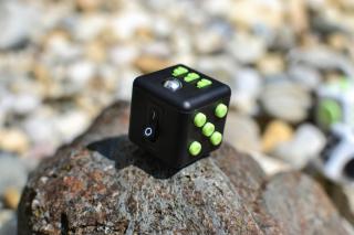 Fidget Cube | černo - zelená