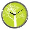 Nástěnné hodiny: Strom-zelené