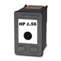 Černá kompatibilní kazeta HP č.56, 22 ml - HP C6656AE - NOVÁ