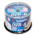 DVD-R Verbatim 16x Printable, spindl