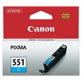 Originální inkoustová kazeta Canon CLI-551C (Azurová)