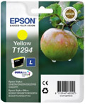 Originální inkoustová kazeta Epson T1294 žlutá,  7 ml