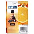 Originální inkoustová kazeta Epson T3351, 33XL černá, 12 ml (C13T33514012)