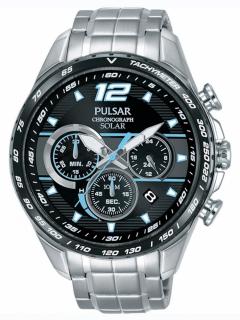 Pánské hodinky Pulsar PZ5031X1 Rally Solar Chronograph Herren 45mm 10ATM