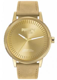 Pánské hodinky Puma PU104101009 Suede Herrenuhr 46mm 10ATM