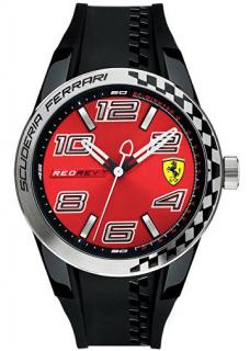 Pánské hodinky Scuderia Ferrari 0830335 RedRev Herren 44mm 3ATM