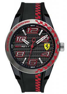 Pánské hodinky Scuderia Ferrari 0830336 RedRev Herren 44mm 3ATM