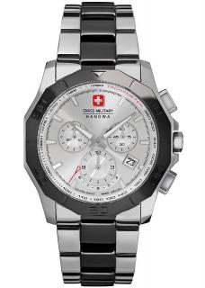 Pánské hodinky Swiss Military Hanowa 06-5188.04.001.07 QA/ss  ceramic / 10 ATM / Sapphire