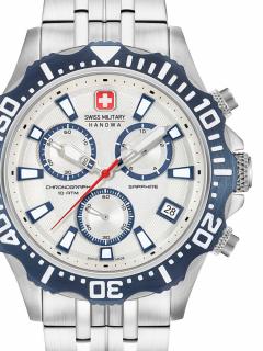Pánské hodinky Swiss Military Hanowa 06-5305.04.001.03 Patrol Chrono 45mm 10ATM