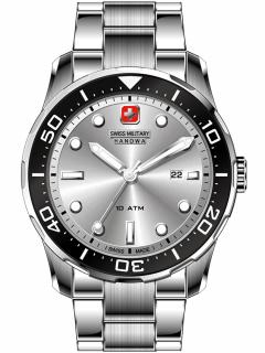 Pánské hodinky Swiss Military Hanowa Aqualiner 06-5213.04.001 10 ATM 42 mm