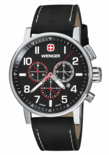 Pánské hodinky Wenger 01.1243.104 Attitude Chronograph 44mm 10ATM
