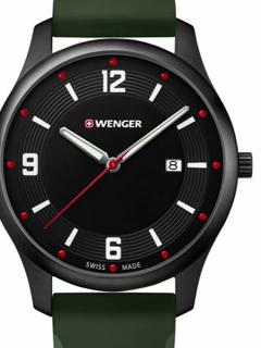 Pánské hodinky Wenger 01.1441.125 City Active Herren 43mm 10ATM