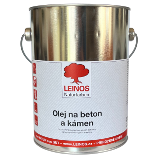 LEINOS 254.002 - Olej na beton a kámen bezbarvý 2,5lt