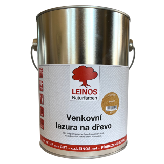 LEINOS 260.022 - Venkovní lazura na dřevo 2,5lt