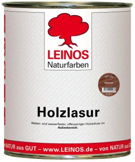 LEINOS 260.082 - Venkovní lazura na dřevo 0,75lt