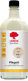 LEINOS 285.202 - Čistící a ošetřující (pečující) olej bílý 0,25lt