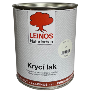 LEINOS 840.127 - Krycí lak saténově lesklý 0,75lt