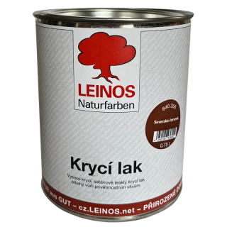 LEINOS 840.356 - Krycí lak saténově lesklý 0,75lt