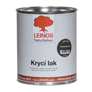 LEINOS 840.733 - Krycí lak saténově lesklý 0,75lt