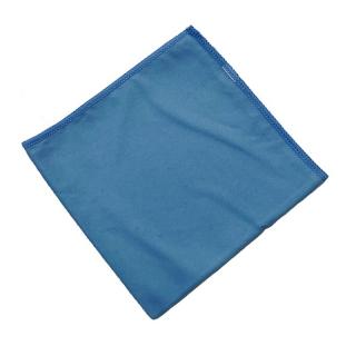 Utěrka (hadr) PROFI semišová (mikrovlákno) 38x38cm pro finální čištění, modrá
