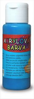 Akrylová barva 60ml - modrá tmavá